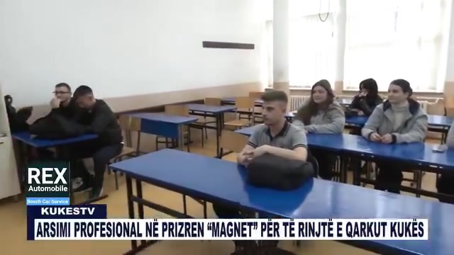 Profesionalno obrazovanje u Prizrenu magneti za mladiće Kukes okruga Kronika koju izvodi Kukes TV baca svetlo na moj…