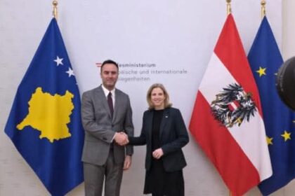 Konjufca u Beču traži podršku Austrije statusu kandidata za prijem u EU, prvog potpredsednika vlade i …