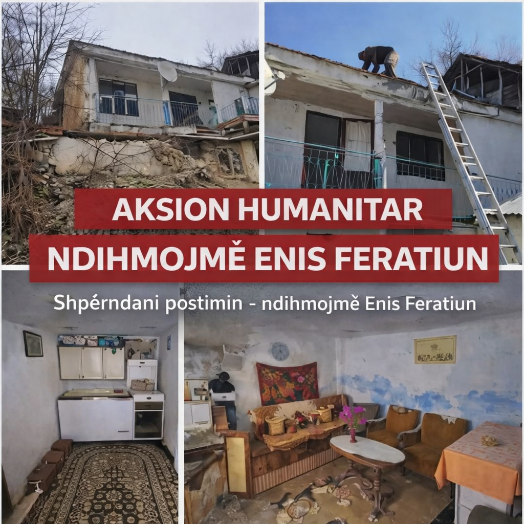 AKSION HUMANITAR – TË NDIHMOJMË ENIS FERATIN