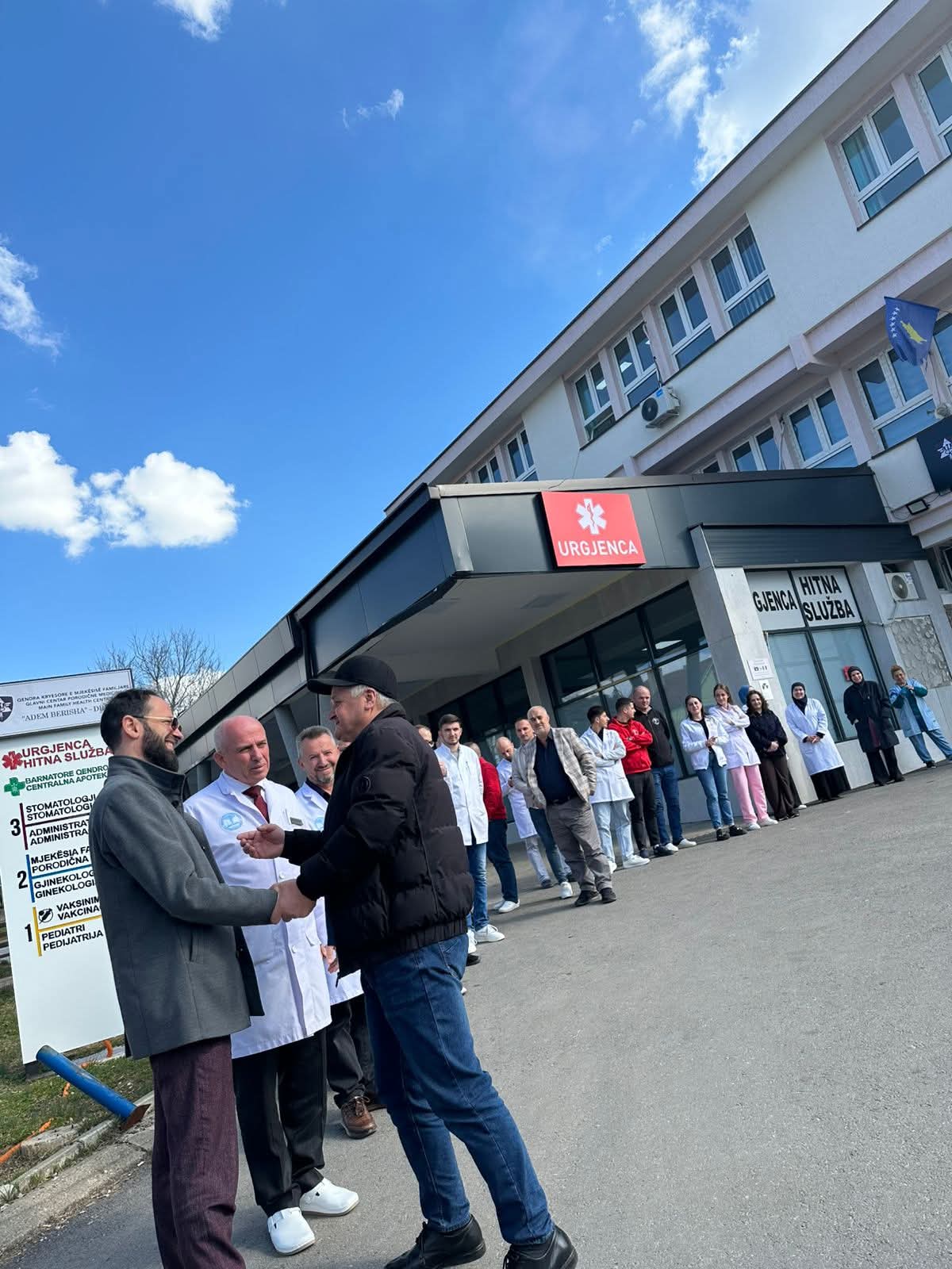 Pensionohet infermieri i QKMF “Adem Berisha” në Dragash, Agim Dauti