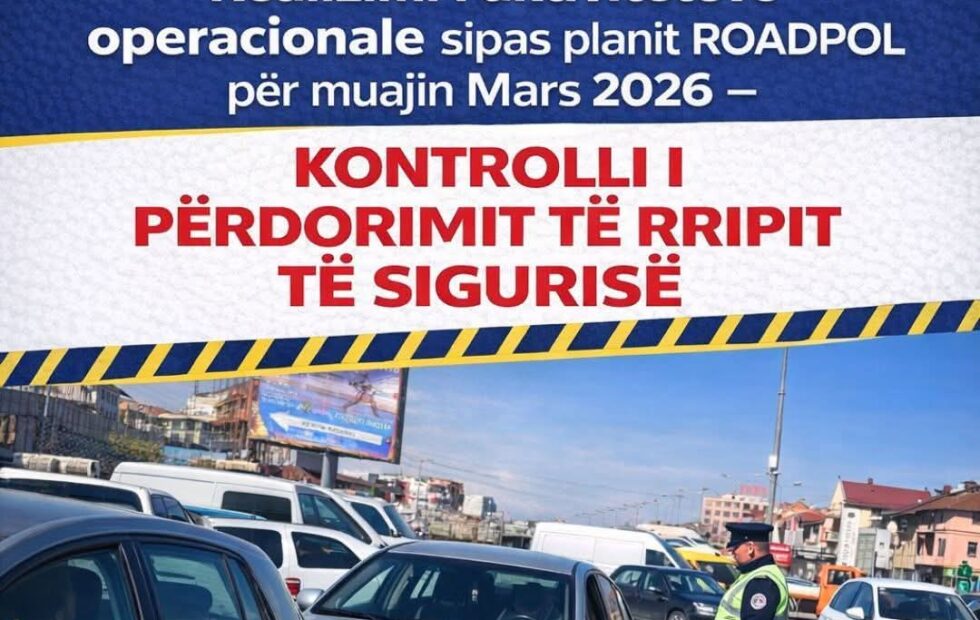 Kontrolle të shtuara në trafik – 761 gjoba për mosvendosje të rripit të sigurisë gjatë marsit