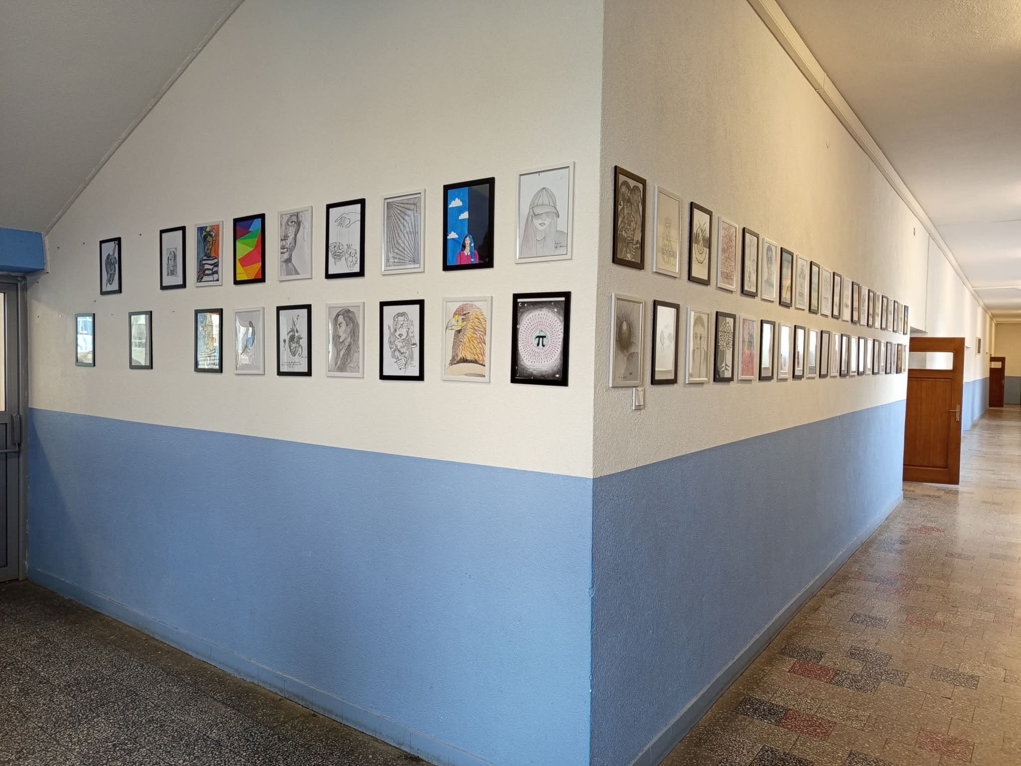 Ambientet e shkollës në Bresanë marrin ngjyra kreativiteti dhe frymëzim