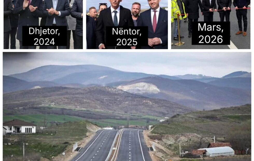 RRUGA 9-KILOMETERSHE PËRUROHET TRI HERË NGA QEVERIA KURTI