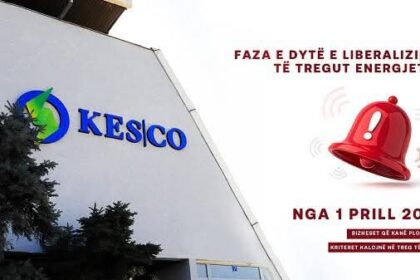 Nga 1 prilli 2026 nis faza e dytë e liberalizimit të tregut energjetik në Kosovë