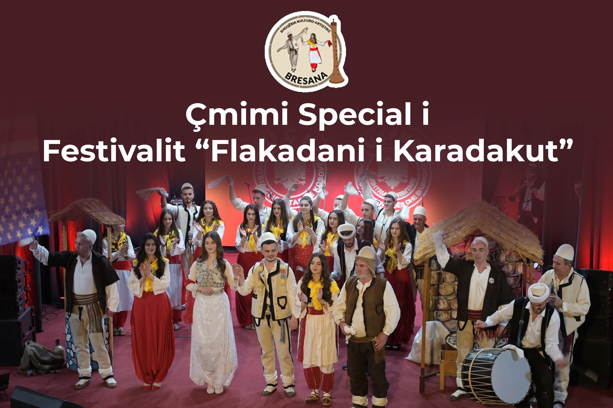 SHKA “Bresana” shkëlqen në “Flakadani i Karadakut” – Çmim Special dhe vlerësim për valltarin më autentik