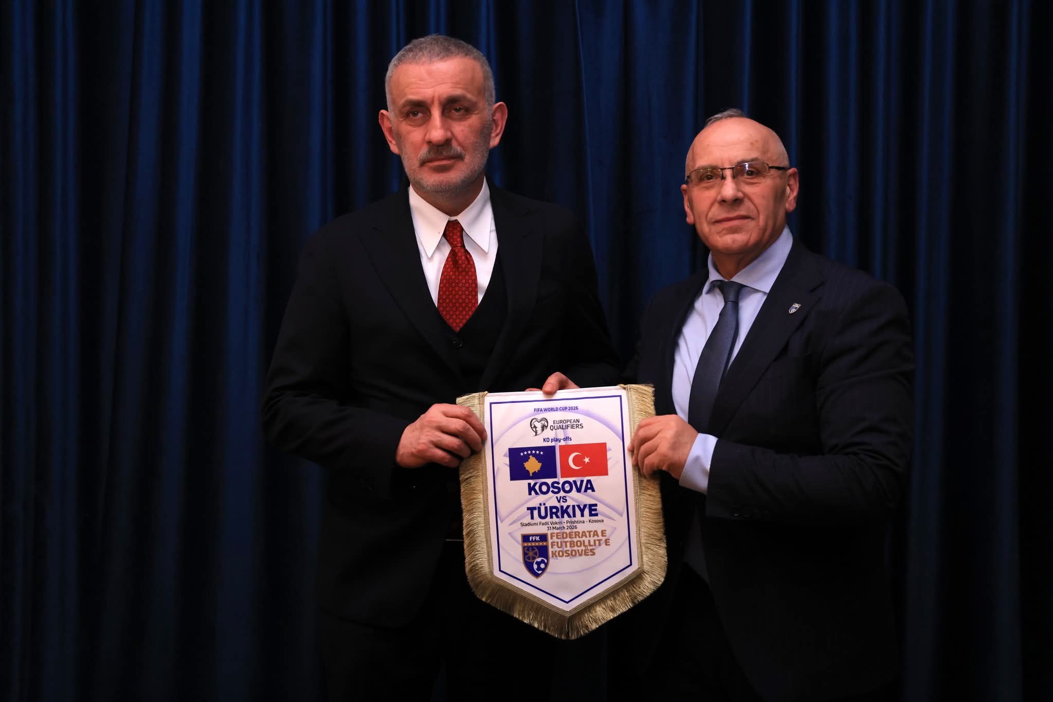 Ademi pret delegacionin turk para finales Kosovë – Turqi