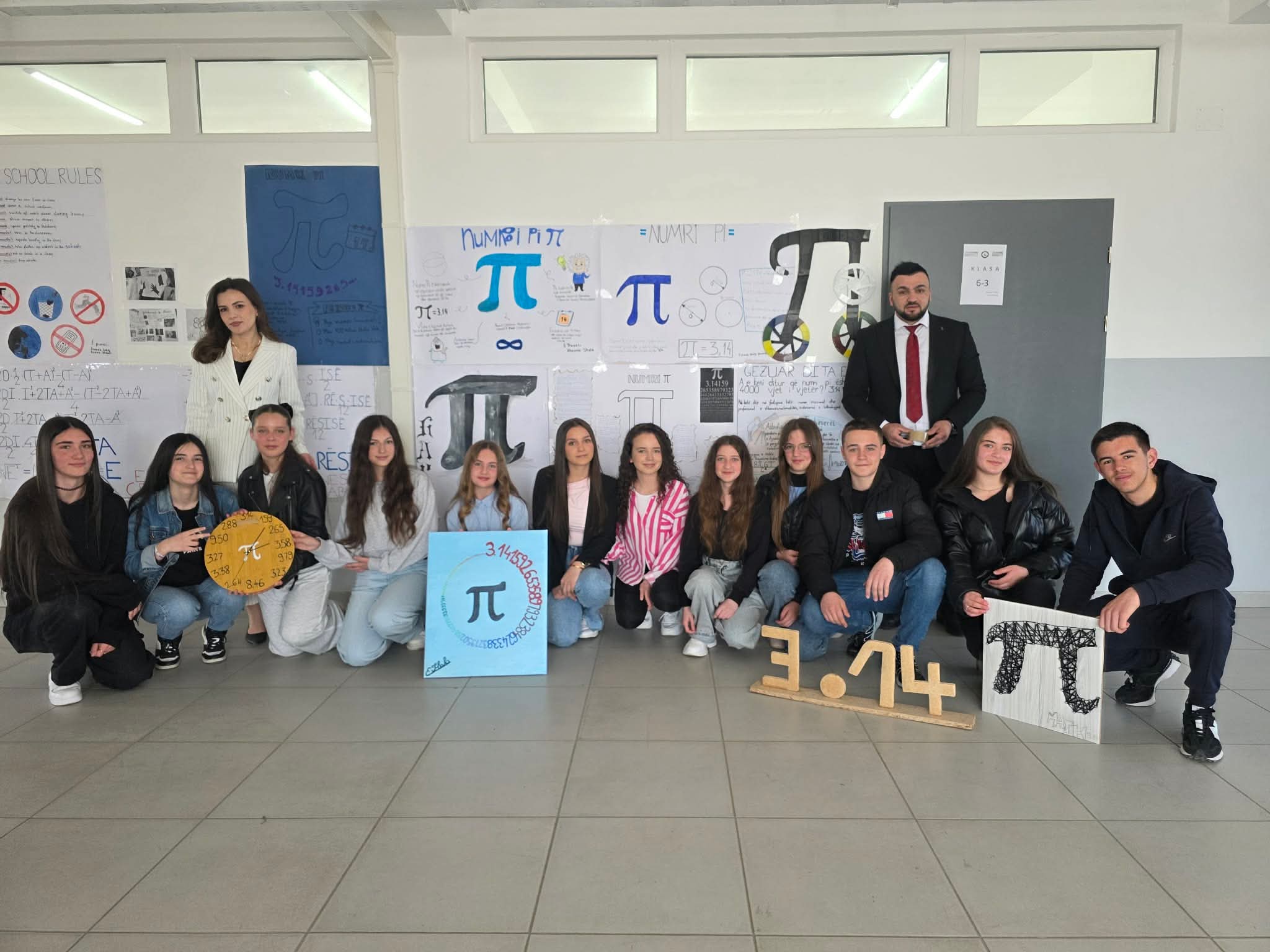 Shënohet Dita Botërore e Numrit Pi në SHFMU “Shaban Shabani” në Llopushnik