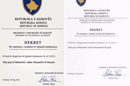 Skandaloze: Dokumente të falsifikuara me inteligjencë artificiale në emër të Hashim Thaçit