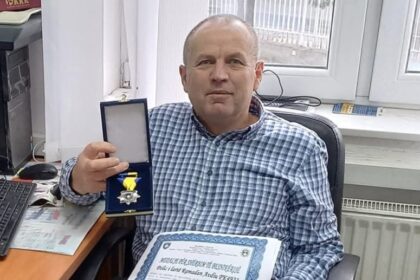 Pensionohet pas 37 vitesh shërbim polici Ramadan Avdiu nga Zaplluxha