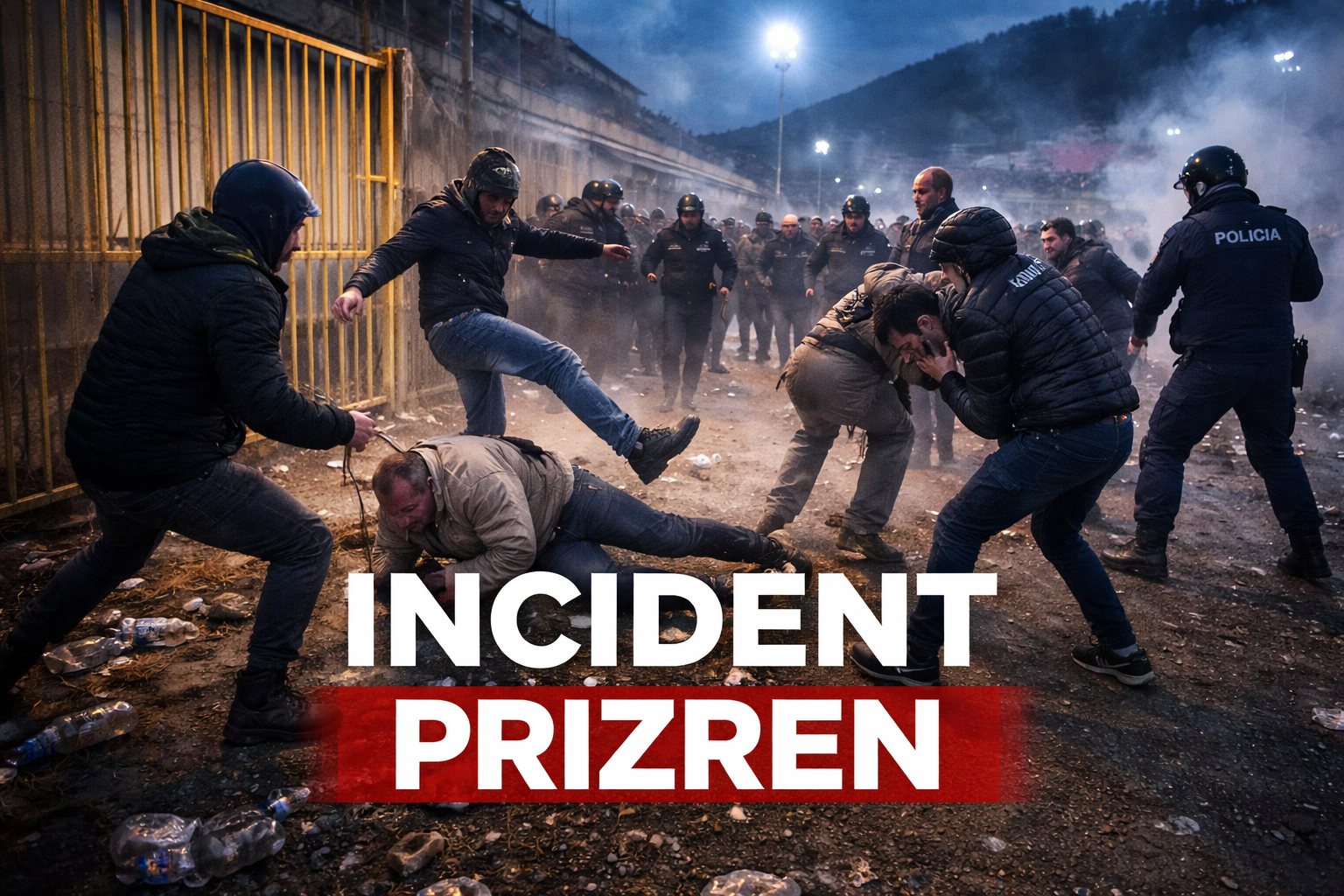 Incident nakon _DS_TOKEN_00_ u _DS_TOKEN_____: dva sluèajna prolaznika napadnuta u blizini stadiona