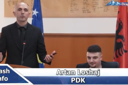 Artan Loshaj iz PDK